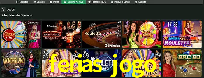 ferias jogo bet